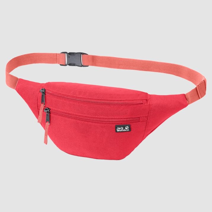 Jack Wolfskin Mens Hokus Pokus Bumbag Red 681475KUO